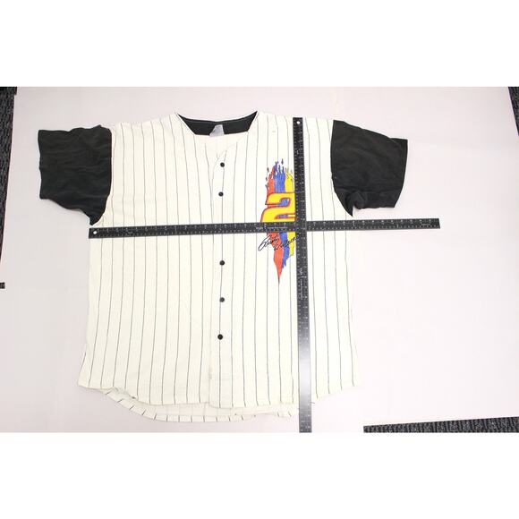 Vintage Rusty Wallace Nascar Button Down T Shirt 2X XXL - Picture 8 of 10